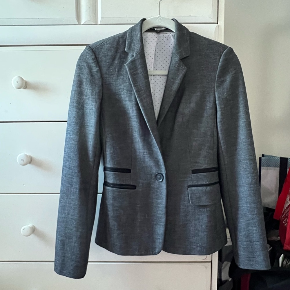 Gray Express Blazer - image 1